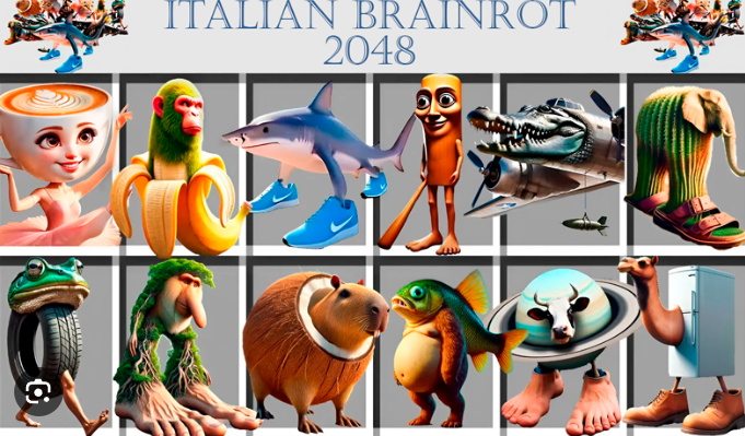 2048 Italian Brainrot